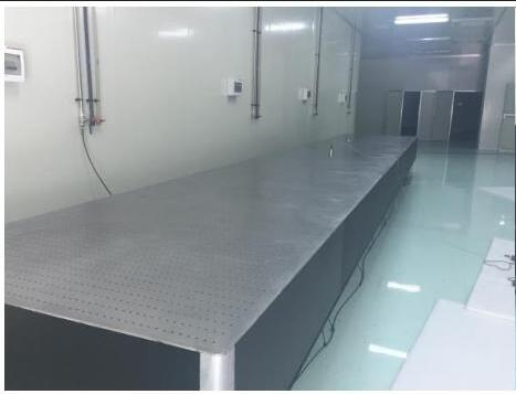 成都精密光学心 研究中心 9000*1500 光学平台